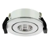 LED Einbaustrahler Edelstahl (RVS) – Warmweiß 3000K, 2,1W, 210lm, IP44 – Lumiko Venice XPG mit CREE XPG-LED, 36° Abstrahlwinkel, Dimmbar, 230V LED Einbaustrahler Edelstahl (RVS) – Warmweiß 3000K, 2,1W, 210lm, IP44 – Lumiko Venice XPG mit CREE XPG-LED, 36° Abstrahlwinkel, Dimmbar, 230V