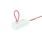 2-polige Steckverbinderkabel mit Jumper, 2 Meter – CONKAB-2P-2M – Für LED-Streifen, 12V/24V DC, 2-adrig, 0,75 mm² Querschnitt