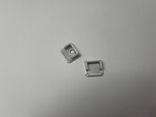 GIPS100 Endkappe ohne Kabeldurchführung für LED-Streifen, 10 mm, IP20, weiß, passend für Aluminiumprofile, 1 Meter, Montagezubehör für LED-Beleuchtung