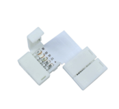 12 mm breite RGBWW LED Streifen Winkelverbinder – Präziser 5-poliger Eckverbinder für RGBWW 12 mm LED Streifen mit 90° Winkelverbindung