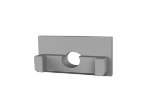 Endkappen mit Kabeldurchführung für STUC100 LED-Streifen – 2er Set, IP20, 10 mm Aluminiumprofil