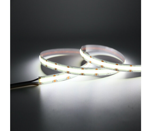 24V COB LED Streifen 90° transparenter Eckverbinder für 4000K natürlich weiß – IP20 – ideal für nahtlose LED-Beleuchtung
