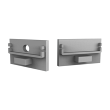 Endkappe ohne Kabeldurchführung – XL304ALU für LED Streifen Aluminiumprofil