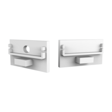 Endkappe ohne Kabeldurchführung – XL304WEISS für LED Streifen