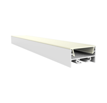 WLED Profil mit opaler Klickabdeckung 30 mm x 15 mm – XL304WEISS für LED Streifen, Aluminium, diffuses Licht, Montageleicht, 30 mm Breite, 15 mm Höhe, ideal für indirekte Beleuchtung