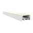 Harmony Profiles WLED Profil mit opaler Klickabdeckung 30 mm x 15 mm – XL304WEISS für LED Streifen, Aluminium, diffuses Licht, Montageleicht, 30 mm Breite, 15 mm Höhe, ideal für indirekte Beleuchtung