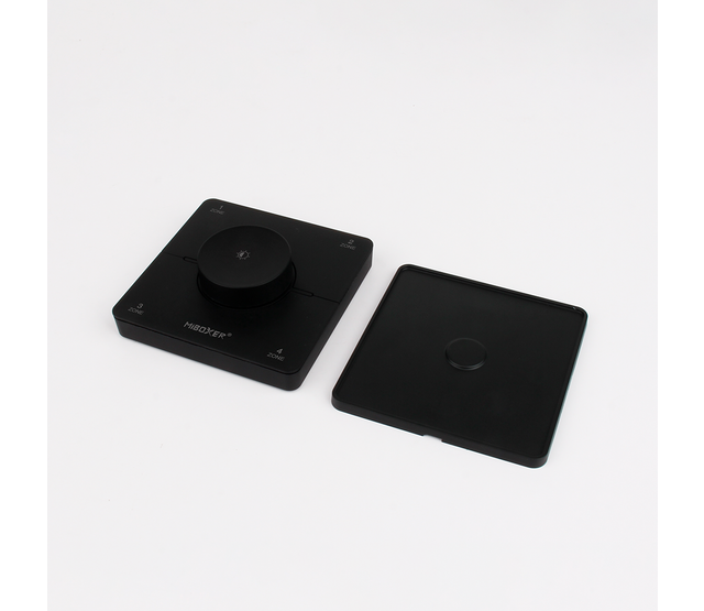 Draadloser Dual White LED-Dimmer für LED-Streifen – Miboxer K0S-ZWART – 2-Kanal-LED-Controller, 24V/12V, 6A pro Kanal, PWM-Technologie, Fernbedienung, Schwarz Draadloser Dual White LED-Dimmer für LED-Streifen – Miboxer K0S-ZWART – 2-Kanal-LED-Controller, 24V/12V, 6A pro Kanal, PWM-Technologie, Fernbedienung, Schwarz