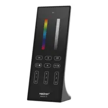 Design LED-Fernbedienung Tischmodell + schwarze Wandhalterung – Für alle LED-Typen – 3 Zonen – MiBoxer Y3