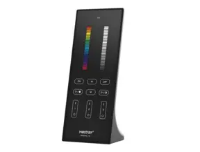 Design LED-Fernbedienung Tischmodell + schwarze Wandhalterung – Für alle LED-Typen – 3 Zonen – MiBoxer Y3