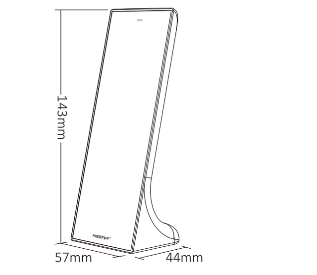 Design LED-Fernbedienung Tischmodell + Schwarze Wandhalterung für alle LED-Streifen – 3 Zonen – Miboxer Y3 – Ideal für RGB-LED-Beleuchtung, dimmbar, kompatibel mit 12V/24V LED-Systemen Design LED-Fernbedienung Tischmodell + Schwarze Wandhalterung für alle LED-Streifen – 3 Zonen – Miboxer Y3 – Ideal für RGB-LED-Beleuchtung, dimmbar, kompatibel mit 12V/24V LED-Systemen