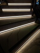 Schwarzes LED-Einbauprofil 15 mm x 6 mm mit Abdeckung für LED-Streifen – 308SCHWARZ | Präzise Aluminiumschiene für indirekte Beleuchtung, 15 mm Breite, 6 mm Höhe, ideal für moderne Lichtlösungen