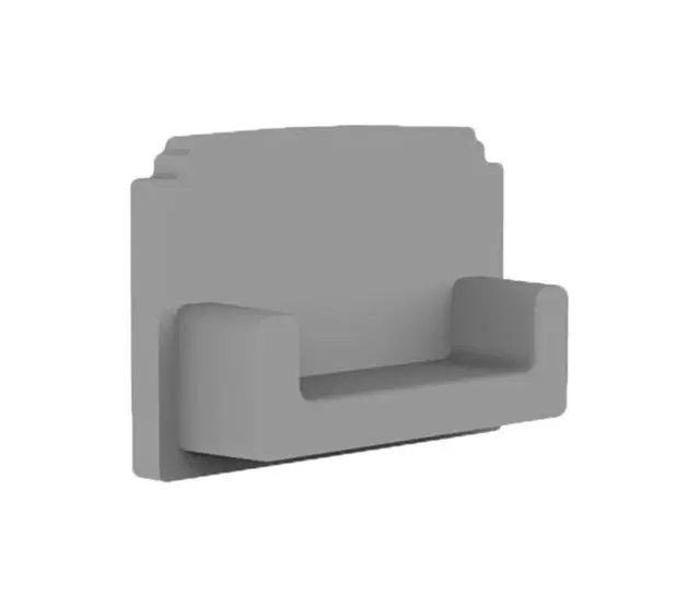 Endkappen ohne Kabeldurchführung für LED-Profile – STUC200 | Passend für LED-Streifen, Aluminiumprofile | Präzise Montage, Schutz vor Staub und Feuchtigkeit | Ideal für Beleuchtungsprojekte