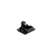 1-Phasen-Schienen-Endkappe in Schwarz – Passgenau für 1-Phasen-Deckenschienensysteme, 230V, 16A, 25mm Breite, IP20, aus hochwertigem Kunststoff, ideal für LED-Schienenbeleuchtung
