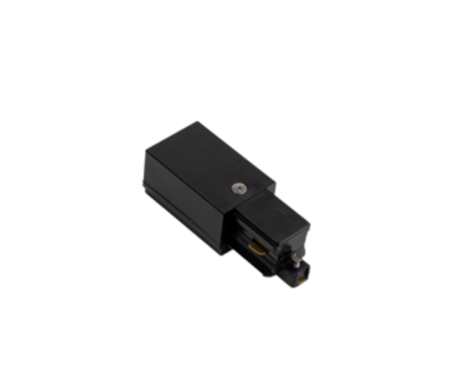 1-Phasige Schienenstromschiene - Schwarz - Rechtsanschluss - Für LED-Streifen & Beleuchtungssysteme - 230V, 50Hz - Kompatibel mit Dimmfunktion - Einfache Montage - Ideal für moderne Innenraumbeleuchtung 1-Phasige Schienenstromschiene - Schwarz - Rechtsanschluss - Für LED-Streifen & Beleuchtungssysteme - 230V, 50Hz - Kompatibel mit Dimmfunktion - Einfache Montage - Ideal für moderne Innenraumbeleuchtung