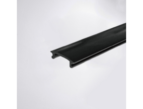 1-Phasen Schienen Abdeckstreifen - Schwarz | für LED Stromschiene