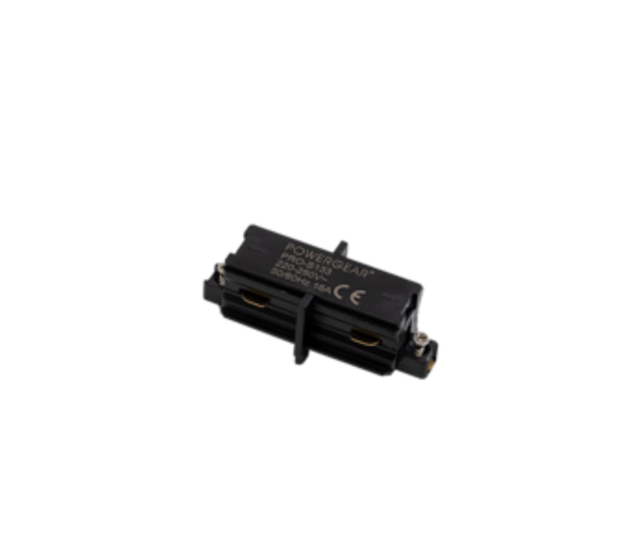1-Phasen-Schienenverbinder - Schwarz - Präzisionskopplung für 1-Phasen-Schienensysteme, 230V, 16A, 4mm² Querschnitt, IP20, für einfache Montage und sichere Stromübertragung 1-Phasen-Schienenverbinder - Schwarz - Präzisionskopplung für 1-Phasen-Schienensysteme, 230V, 16A, 4mm² Querschnitt, IP20, für einfache Montage und sichere Stromübertragung
