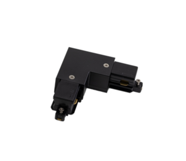 1-Phasen-Schienen-L-Stecker - Linksanschluss - Schwarz - 16A/400V - Für Hutschienenmontage - Kompatibel mit DIN-Schienen - Elektrotechnisches Zubehör 1-Phasen-Schienen-L-Stecker - Linksanschluss - Schwarz - 16A/400V - Für Hutschienenmontage - Kompatibel mit DIN-Schienen - Elektrotechnisches Zubehör