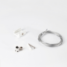 1-Phasen Schienen-Aufhängeset für LED Stromschiene – Höhenverstellbar & Stabil