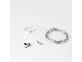 1-Phasen Schienen-Aufhängeset für LED Stromschiene – Höhenverstellbar & Stabil