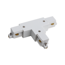 1-Phasen Schienen T-Verbinder rechts weiß – für Stromschiene