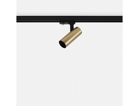 LED Schienenstrahler 1-Phasen-Schiene Schwarz-Gold – Elegantes Premium-Design