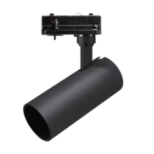 LED Schienenstrahler 1-Phasen schwarz – METEORA GU10 für 1-Phasen-Schiene