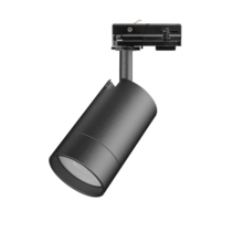 LED Trackspot 1-Phasen-Schiene Schwarz – TUBULO Strahler