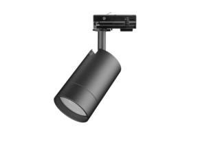 LED Trackspot 1-Phasen-Schiene Schwarz – TUBULO Strahler