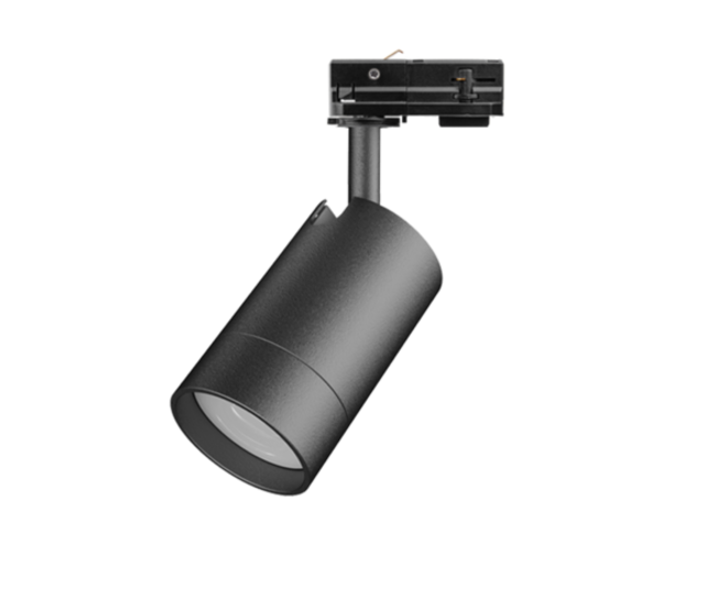 LED Trackspot 1-Phasen-Schienensystem schwarz - TUBULO | 12W, 3000K Warmweiß, 1050lm, 36° Abstrahlwinkel, IP20, dimmbar, für 230V Schienenmontage LED Trackspot 1-Phasen-Schienensystem schwarz - TUBULO | 12W, 3000K Warmweiß, 1050lm, 36° Abstrahlwinkel, IP20, dimmbar, für 230V Schienenmontage