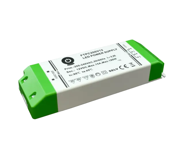 LED-Treiber 200 Watt 24 Volt 8,8 Ampere – IP20 – kompakt – FTPC200V24 – Stromversorgung für LED-Streifen & Beleuchtung LED-Treiber 200 Watt 24 Volt 8,8 Ampere – IP20 – kompakt – FTPC200V24 – Stromversorgung für LED-Streifen & Beleuchtung
