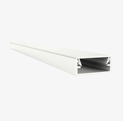 Aluminium LED-Profil 304WEISS mit Klick-Abdeckung, 8,84 x 20 mm, für LED-Streifen bis 15 mm Breite, hochwertige Lichtlenkung, optimale Wärmeableitung, ideal für Innenbeleuchtung, montagefreundlich