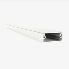 Weißes LED Aluminiumprofil inkl. Abdeckung 8,84 x 20 mm – 304WEISS