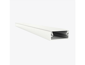 Weißes LED Aluminiumprofil mit Klick-Abdeckung 8,84 x 20 mm – 304WEISS