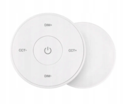 Kabellose Mini LED-Fernbedienung MiBoxer K2S Weiß – Steuerung für LED-Streifen, einfarbig & Dual White, 2,4 GHz Funk, 20 m Reichweite, kompatibel mit Smart-Home-Systemen, inkl. Batterie