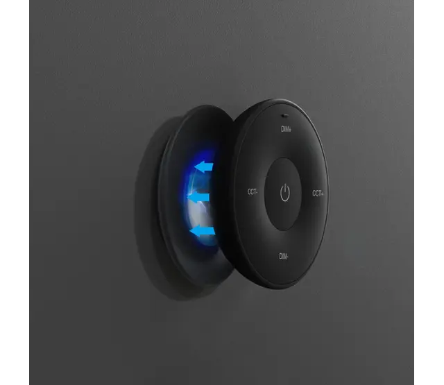 Draadlose Mini LED-Fernbedienung Miboxer K2S-B Schwarz – Steuerung für LED-Streifen, RGB & RGBW, 2,4 GHz, 10 m Reichweite, kompatibel mit Smart-Home-Systemen, inkl. Batterien Draadlose Mini LED-Fernbedienung Miboxer K2S-B Schwarz – Steuerung für LED-Streifen, RGB & RGBW, 2,4 GHz, 10 m Reichweite, kompatibel mit Smart-Home-Systemen, inkl. Batterien