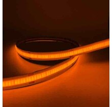 PRO COB LED Streifen Orange 8W 1050LM 480 LEDs/m 24VDC IP20 - 5m | Hochwertiger COB LED-Streifen mit 480 LEDs pro Meter, 1050 Lumen, 24V Gleichstrom, ideal für Akzentbeleuchtung