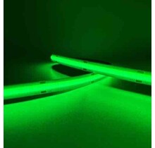 PRO COB LED Streifen Grün 8W 1050LM 480 LEDs/m 24VDC IP20 - 5m | Hochwertige COB-Technologie, energieeffizient, 24 Volt Gleichstrom, 1050 Lumen, 480 LEDs pro Meter, 5 Meter Länge, ideal für Innenbeleuchtung