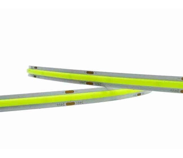 PRO COB LED Streifen Grün 8W 1050LM 480 LEDs/m 24VDC IP20 - 5m | Hochwertige COB-Technologie, energieeffizient, 24 Volt Gleichstrom, 1050 Lumen, 480 LEDs pro Meter, 5 Meter Länge, ideal für Innenbeleuchtung PRO COB LED Streifen Grün 8W 1050LM 480 LEDs/m 24VDC IP20 - 5m | Hochwertige COB-Technologie, energieeffizient, 24 Volt Gleichstrom, 1050 Lumen, 480 LEDs pro Meter, 5 Meter Länge, ideal für Innenbeleuchtung