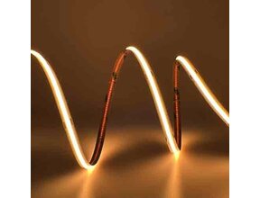 PRO COB LED Streifen Gelb 8W 1050LM 480 LEDs/m 24V DC IP20 – 5m