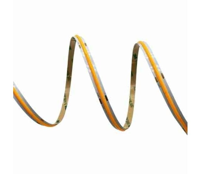 PRO COB LED Streifen Gelb 8W 1050LM 480 LEDs/m 24VDC IP20 - 5m | Hochwertige COB-Technologie, 24V Gleichstrom, 1050 Lumen, 480 LEDs pro Meter, 5 Meter Länge, ideal für Innenbeleuchtung PRO COB LED Streifen Gelb 8W 1050LM 480 LEDs/m 24VDC IP20 - 5m | Hochwertige COB-Technologie, 24V Gleichstrom, 1050 Lumen, 480 LEDs pro Meter, 5 Meter Länge, ideal für Innenbeleuchtung