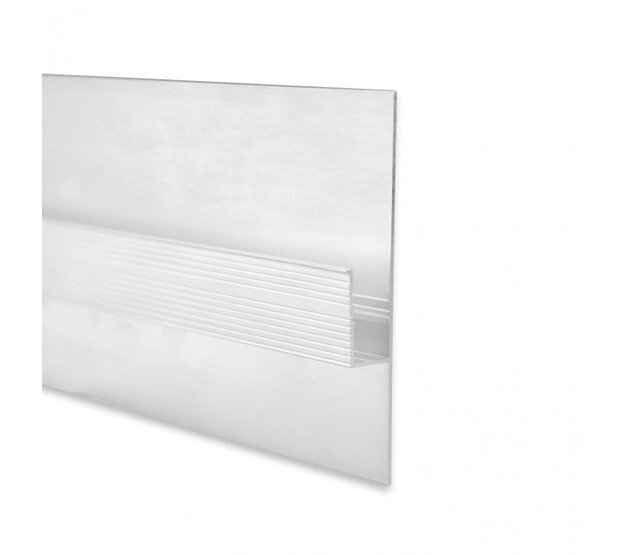 LED-Wandprofil 2000 mm, 93,10 mm x 12,50 mm, GIPS12ALU – Aluminium LED-Einbauprofil für Gipskarton, präzise Kanten, optimale Lichtstreuung, ideal für LED-Streifen, Montagezubehör inklusive LED-Wandprofil 2000 mm, 93,10 mm x 12,50 mm, GIPS12ALU – Aluminium LED-Einbauprofil für Gipskarton, präzise Kanten, optimale Lichtstreuung, ideal für LED-Streifen, Montagezubehör inklusive