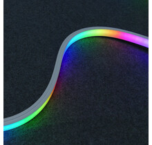 Neon Flex LED Streifen 12V RGB 14,4W 850LM 8x16mm IP67 – 5m | Wasserdichter RGB-LED-Streifen mit hoher Helligkeit für Innen- und Außenbereich