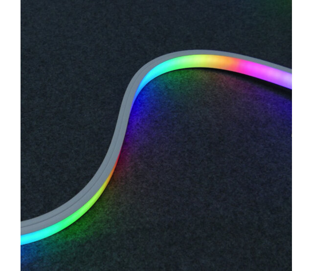 Neon Flex LED Streifen 12V RGB 14,4W 850LM 8x16mm IP67 – 5m | Wasserdichter RGB-LED-Streifen mit hoher Helligkeit für Innen- und Außenbereich Neon Flex LED Streifen 12V RGB 14,4W 850LM 8x16mm IP67 – 5m | Wasserdichter RGB-LED-Streifen mit hoher Helligkeit für Innen- und Außenbereich