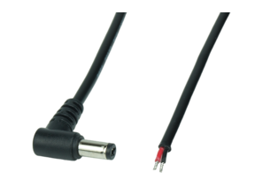 Winkelstecker DC Verlängerungskabel 100cm - SPOSDC-Y-P25L-1.0 für LED Streifen
