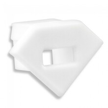 Endkappe mit Kabeldurchführung für LED Alu-Profil C23ALU