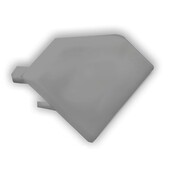 LED-Streifen-Endkappe ohne Kabeldurchführung - C23.2ALU | IP20, 12-24V, 10mm Breite | Schutz für LED-Profile | Einfache Montage | Made in Germany LED-Streifen-Endkappe ohne Kabeldurchführung - C23.2ALU | IP20, 12-24V, 10mm Breite | Schutz für LED-Profile | Einfache Montage | Made in Germany