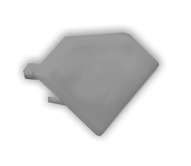 LED-Streifen-Endkappe ohne Kabeldurchführung - C23.2ALU | IP20, 12-24V, 10mm Breite | Schutz für LED-Profile | Einfache Montage | Made in Germany LED-Streifen-Endkappe ohne Kabeldurchführung - C23.2ALU | IP20, 12-24V, 10mm Breite | Schutz für LED-Profile | Einfache Montage | Made in Germany