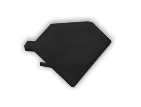 Endkappe ohne Kabeldurchführung - C23.2 SCHWARZ für LED-Streifen