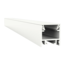 Harmony Profiles LED Aluminium Profil 15x15,69mm mit opaler Klick-Abdeckung für LED Streifen - 302Weiß