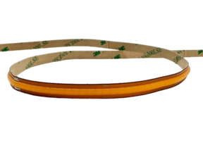 COB LED Streifen FreeCut extra warmweiß 2700K – überall kürzbar, 12 W/m, 1200 lm/m, CRI 90, 528 LED/m, 24 V DC, IP20, 8 mm, 5 m Rolle